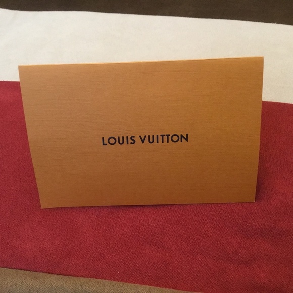 Louis Vuitton Receipt Envelope Card - Picture 10 of 12